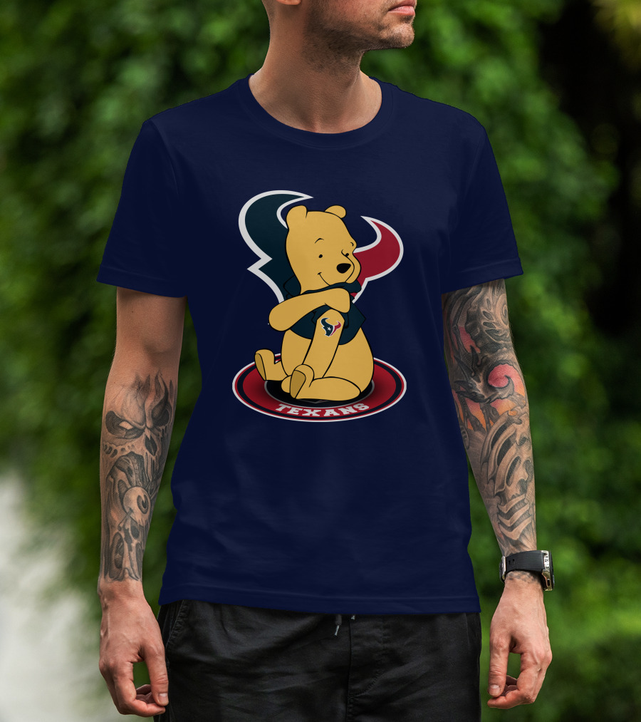 Houston Texans Winnie The Pooh Texans T-Shirt