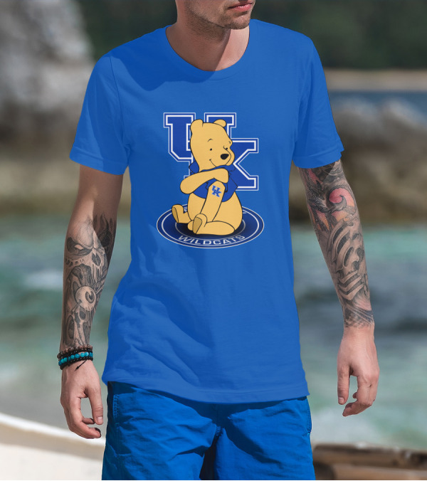 Winnie The Pooh Kentucky Wildcats UK T-Shirt