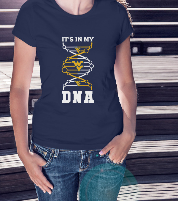 West Virginia Mountaineers It's In My DNA WVU T-Shirt
