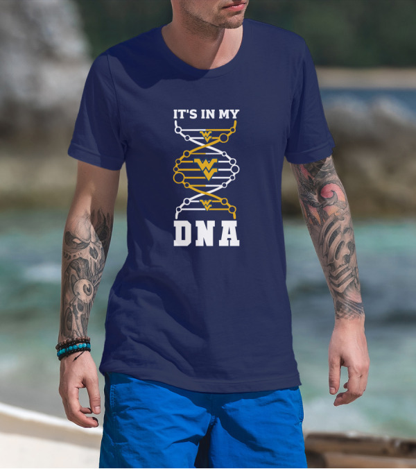 West Virginia Mountaineers It's In My DNA WVU T-Shirt