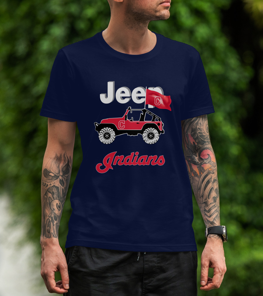 Jeep Indians C Flag T-Shirt