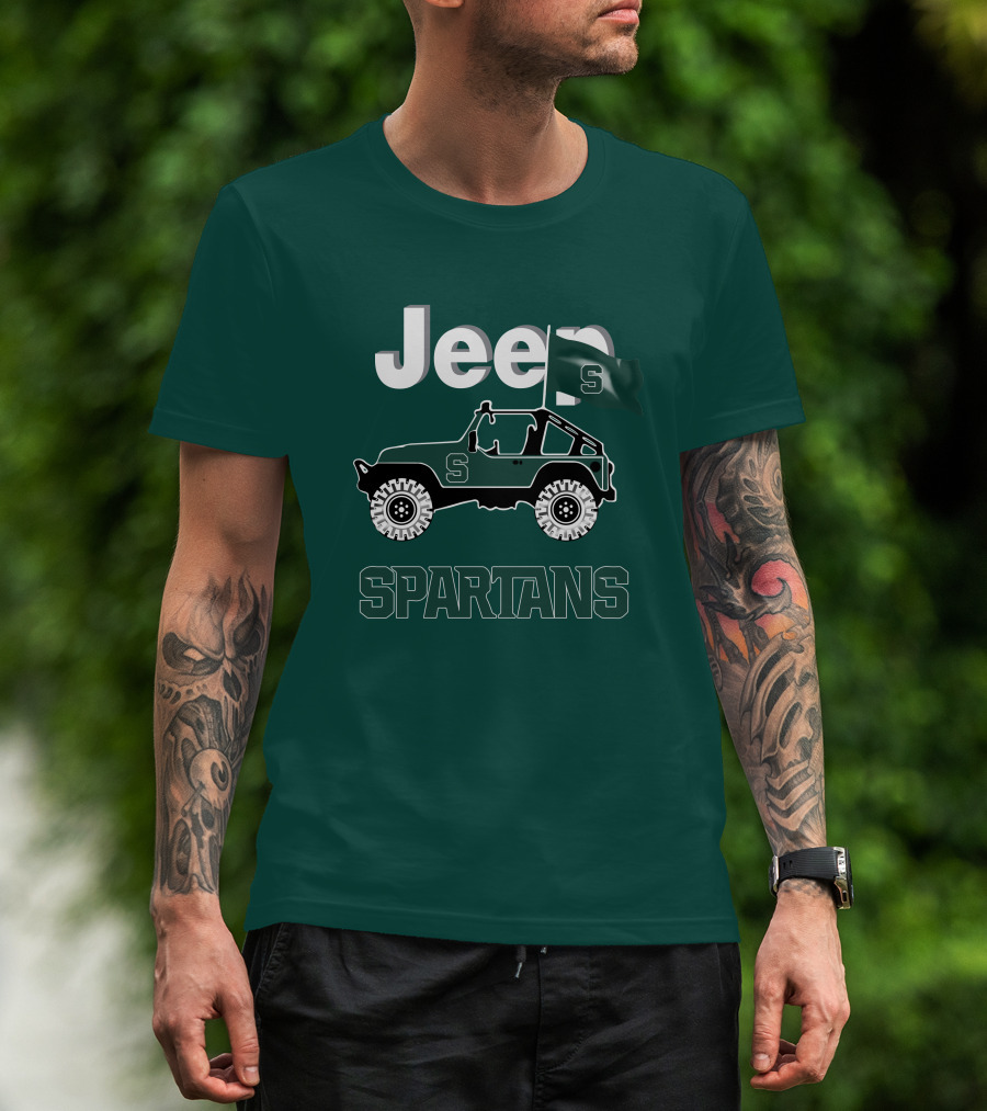 Jeep Spartans Michigan State Spartans Are Coming T-Shirt
