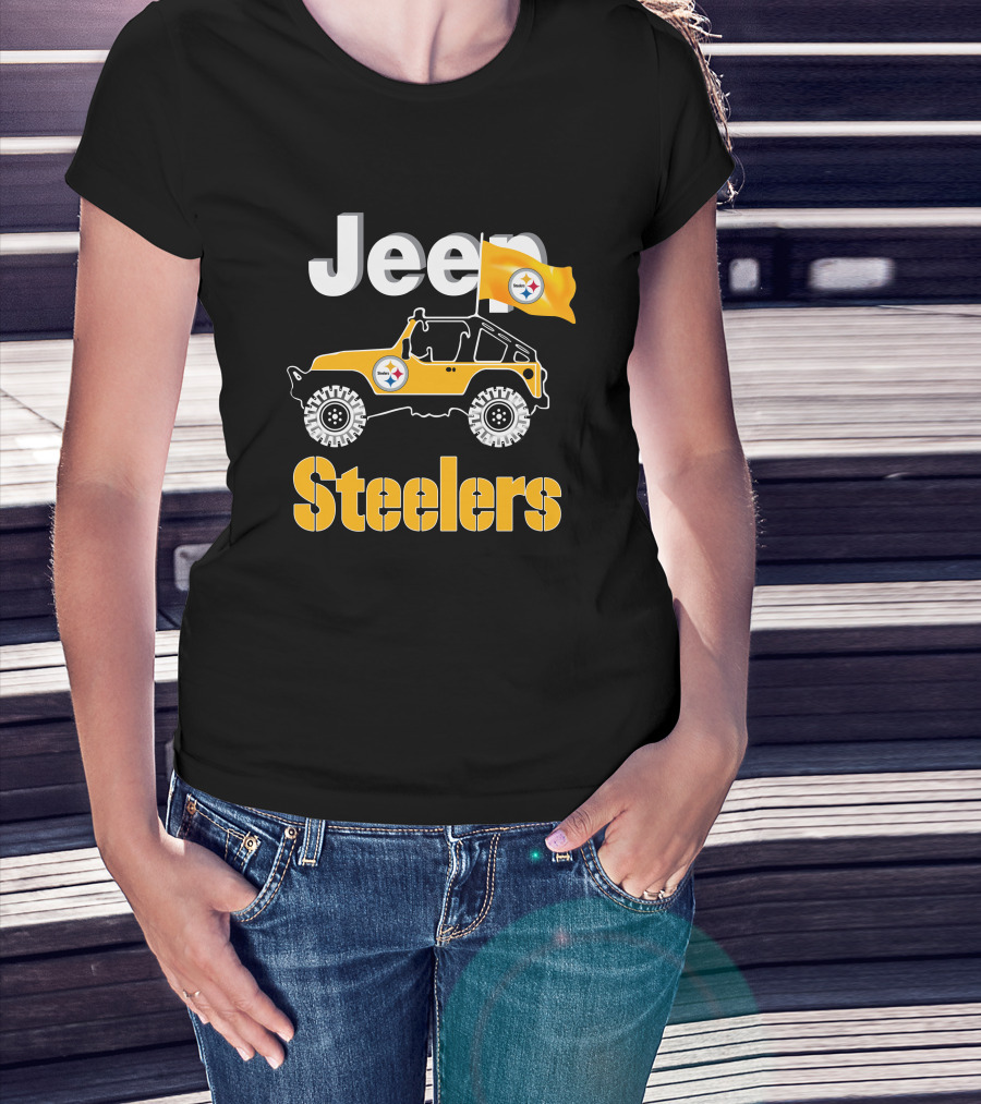 Pittsburgh Steelers Jeep Off-Road Adventure T-Shirt