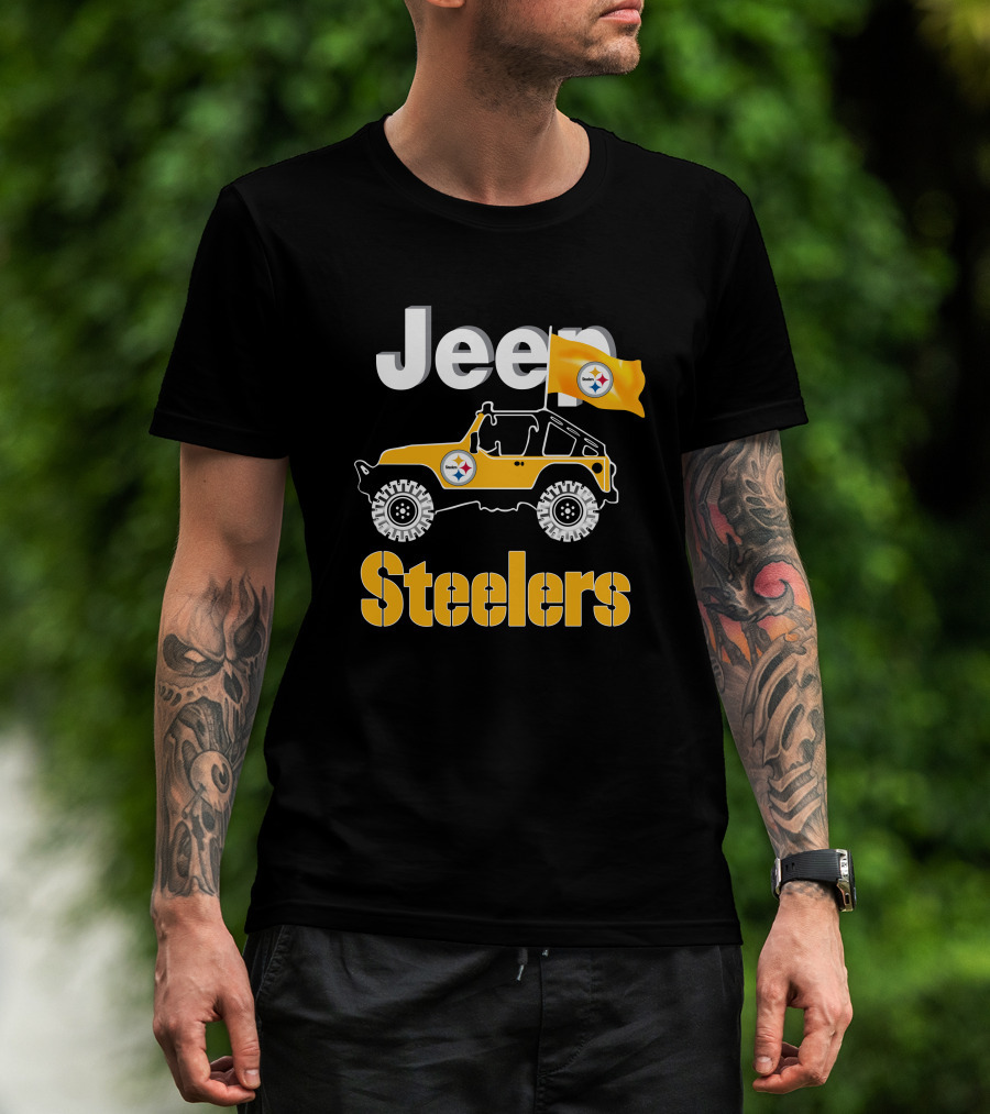 Pittsburgh Steelers Jeep Off-Road Adventure T-Shirt