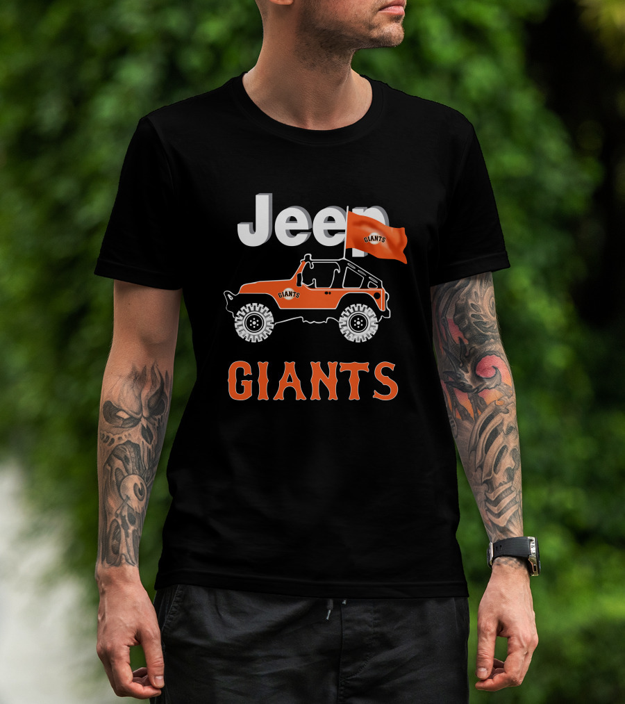 San Francisco Giants Jeep Giants Edition Limited Release T-Shirt