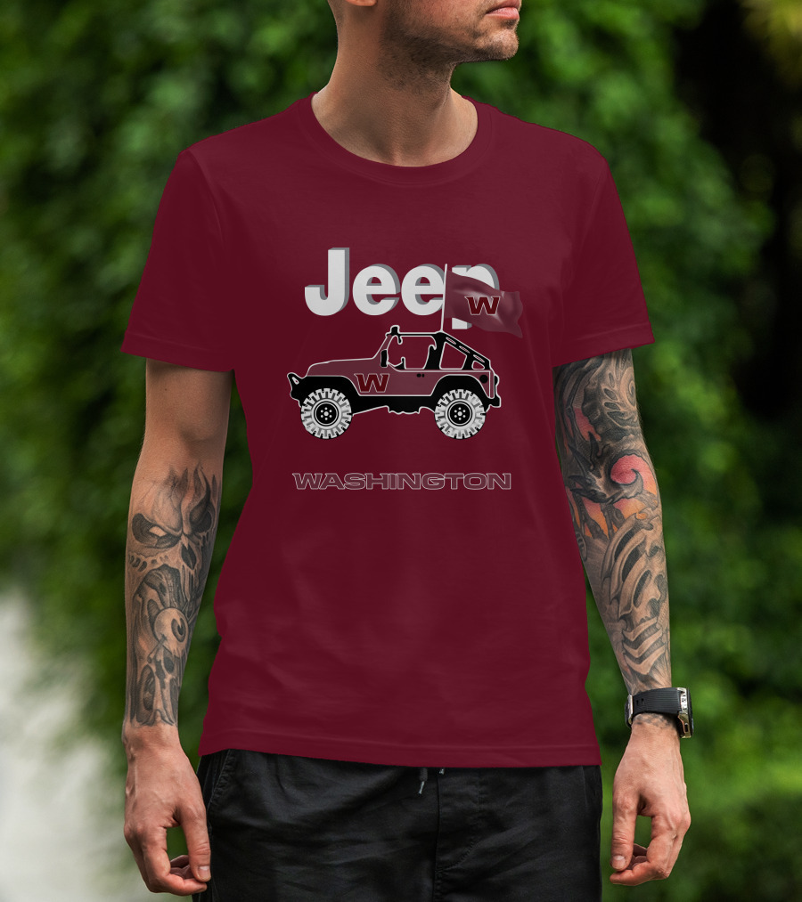 Washington Football Team Jeep Enthusiast T-Shirt