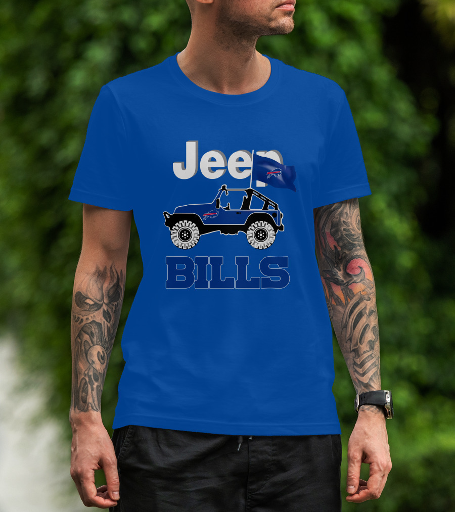 Jeep Buffalo Bills Are Coming T-Shirt