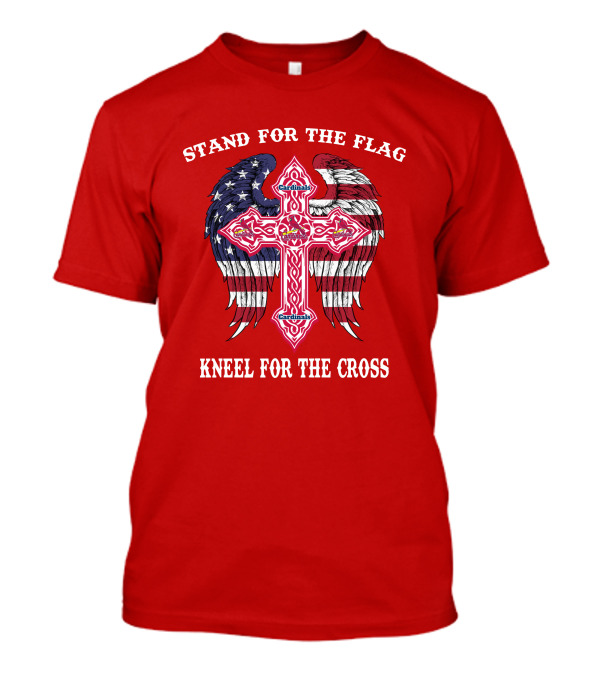 Stand For The Flag Kneel For The Cross St. Louis Cardinals T-Shirt