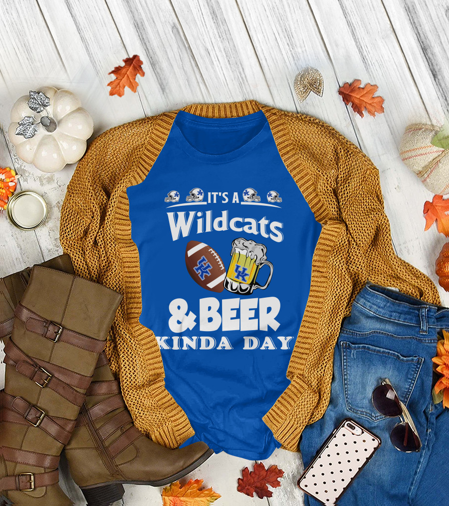 It's a Wildcats Football Beer Kinda Day T-Shirt
