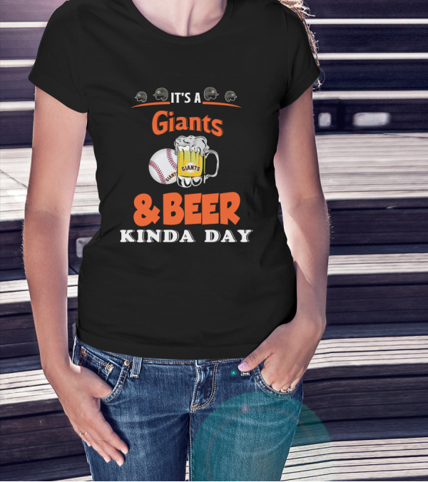 IT'S A GIANTS BEER KINDA DAY SAN FRANCISCO BASEBALL T-Shirt