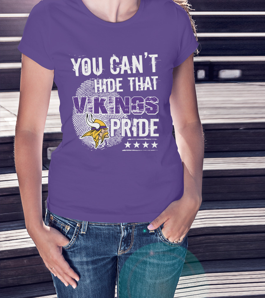 You Can't Hide That Vikings Pride With Iconic Minnesota T-Shirt