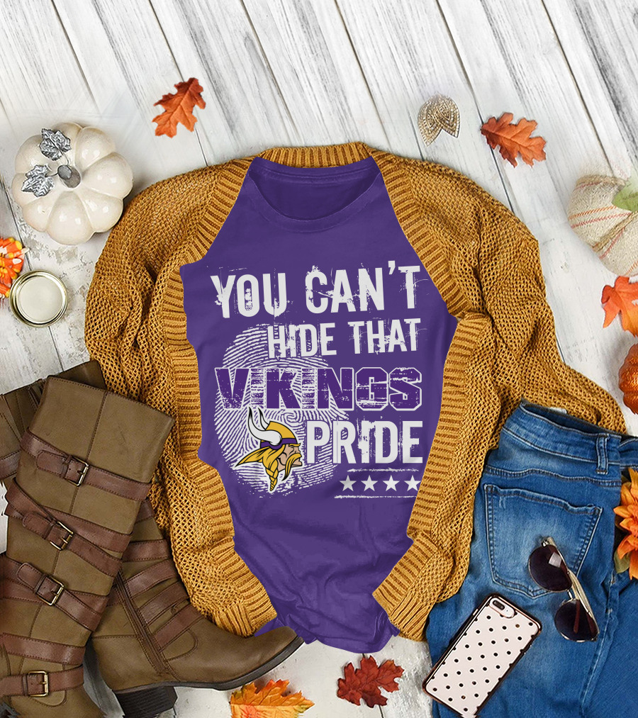 You Can't Hide That Vikings Pride With Iconic Minnesota T-Shirt