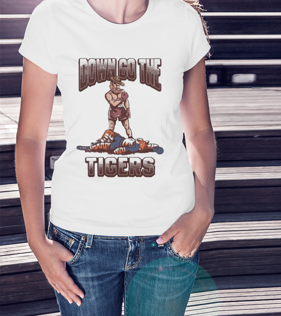 Texas A&M Aggies Down Go The Auburn Tigers 2025 T-Shirt