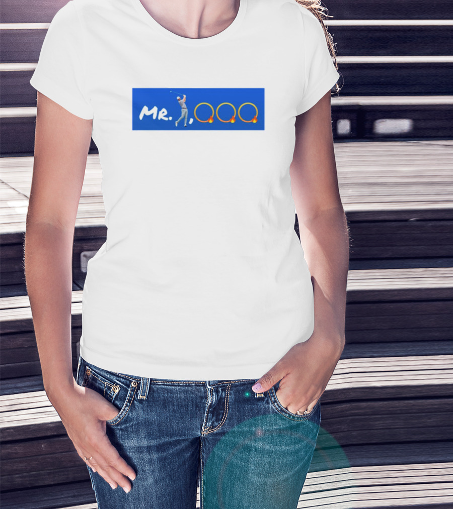 Cameron Young Golf Mr 1000 Fire Ring Swing T-Shirt