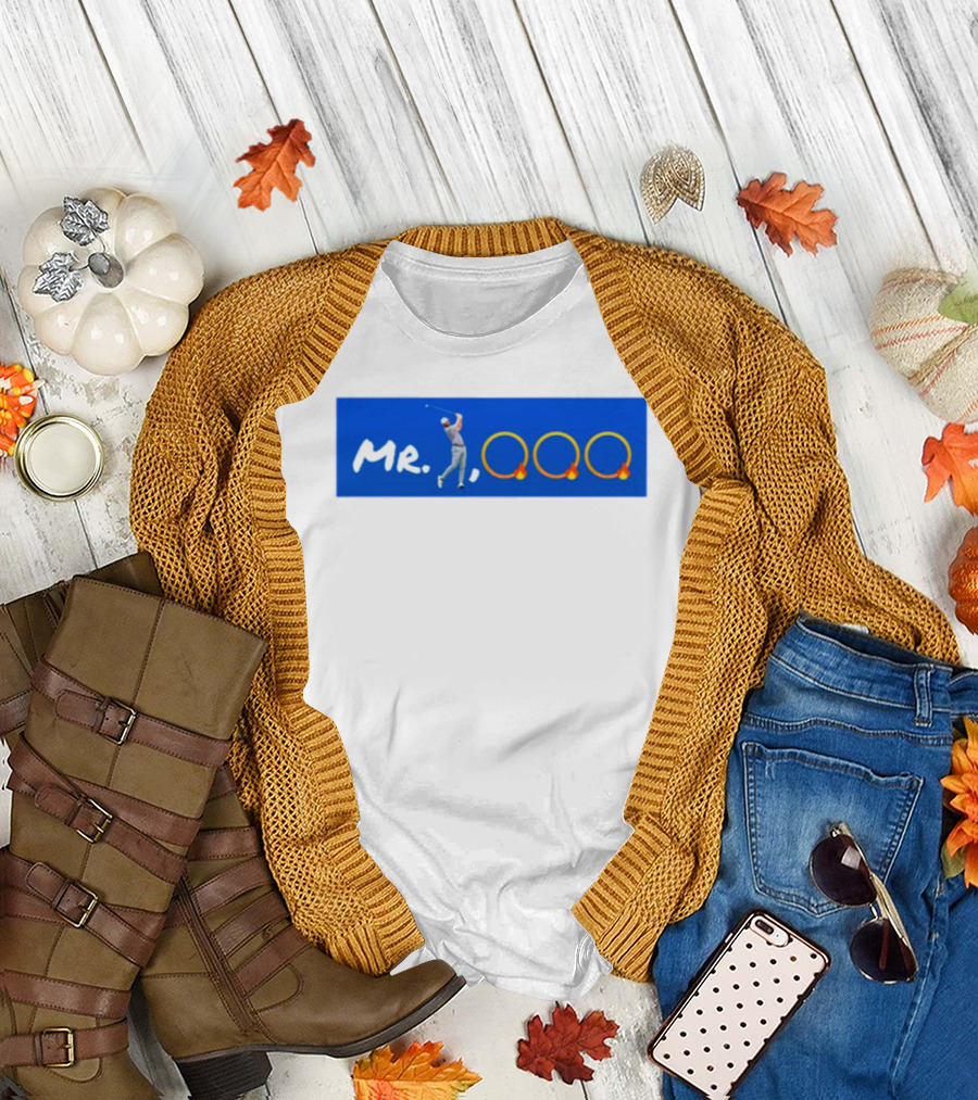 Cameron Young Golf Mr 1000 Fire Ring Swing T-Shirt