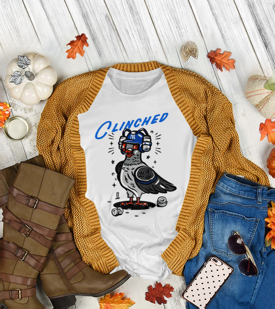 Dove Clinched New York Yankees MLB Baseball 2025 T-Shirt