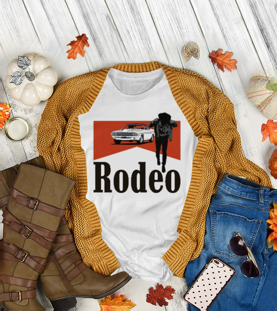 Johnny Stimson Rodeo Car Silhouette T-Shirt