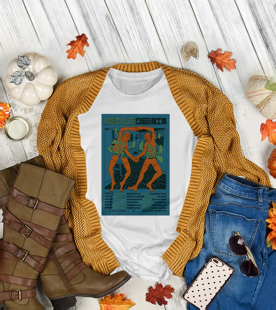 Metade De Mim October 2025 São Paulo Curitiba Tour Dates T-Shirt