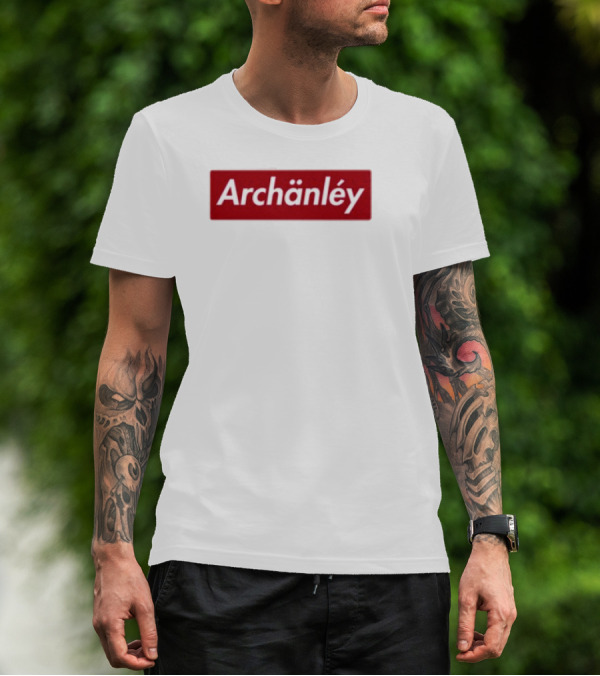 Archänlèy Red Box Style T-Shirt