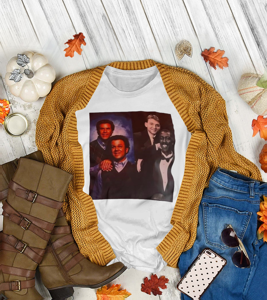 Brennan Dale School Picture Step Brothers Inspired Collage T-Shirt