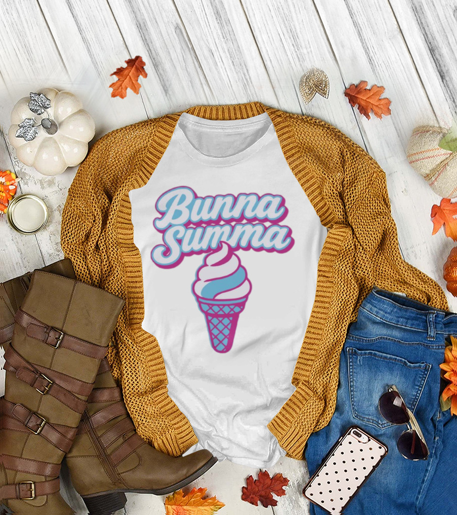 Bunna Summa Ice Cream Cone T-Shirt