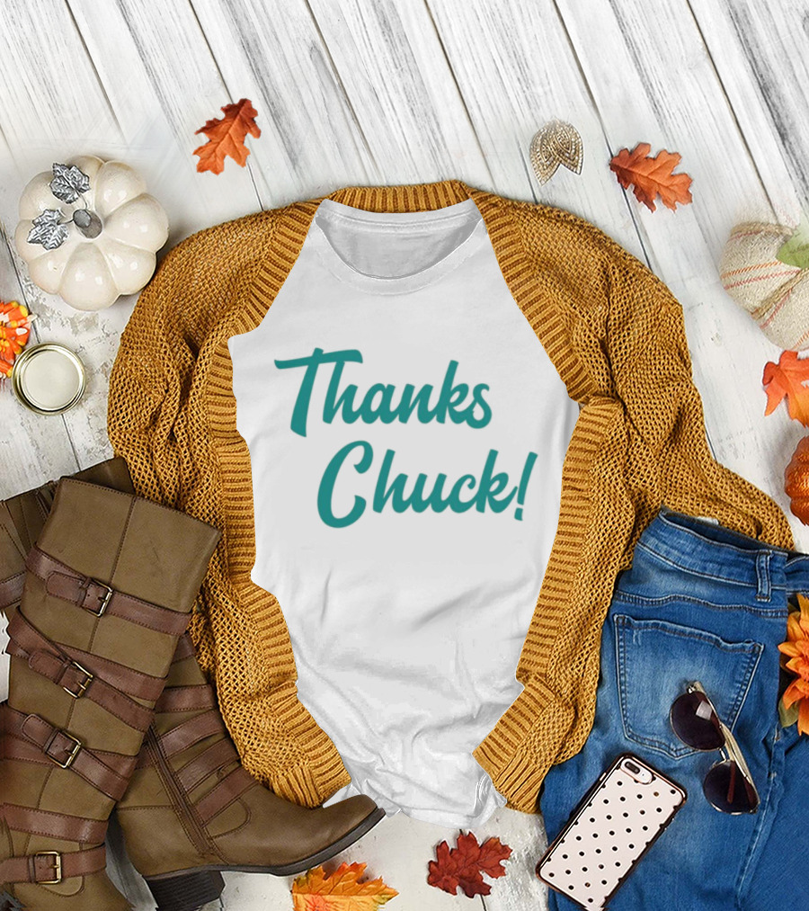 Thanks Chuck Sports Legend Appreciation T-Shirt