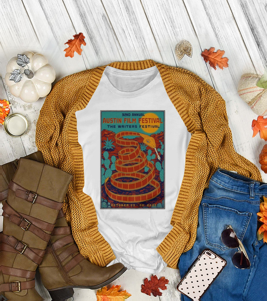 32nd Annual Austin Film Festival The Writers Festival October 23-30 2025 T-Shirt