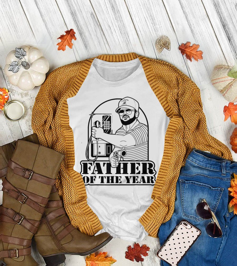 Father of the Year Gary Plauche Illustration T-Shirt