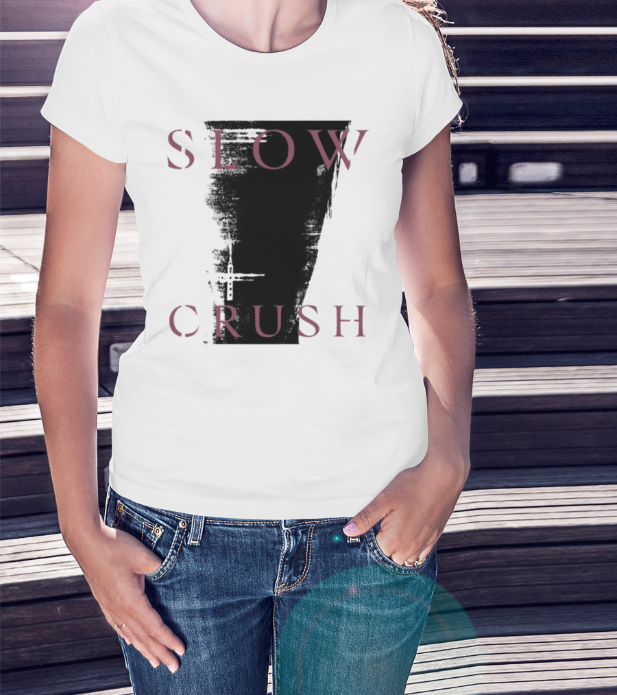 Slow Crush Thirst White 7 T-Shirt