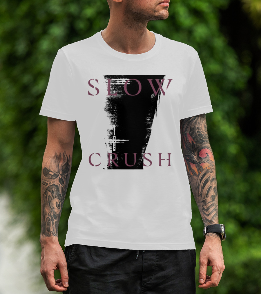 Slow Crush Thirst White 7 T-Shirt
