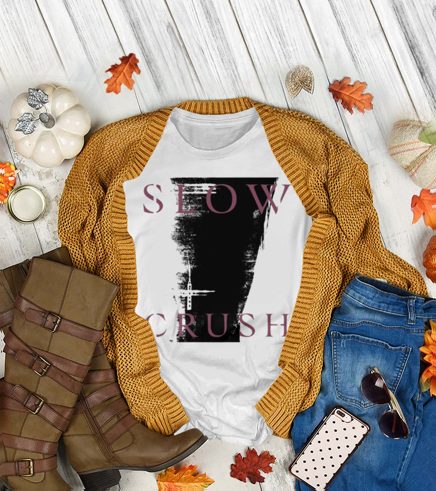 Slow Crush Thirst White 7 T-Shirt