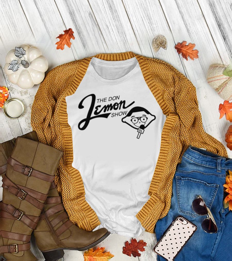 The Don Lemon Show Glasses Face Logo T-Shirt