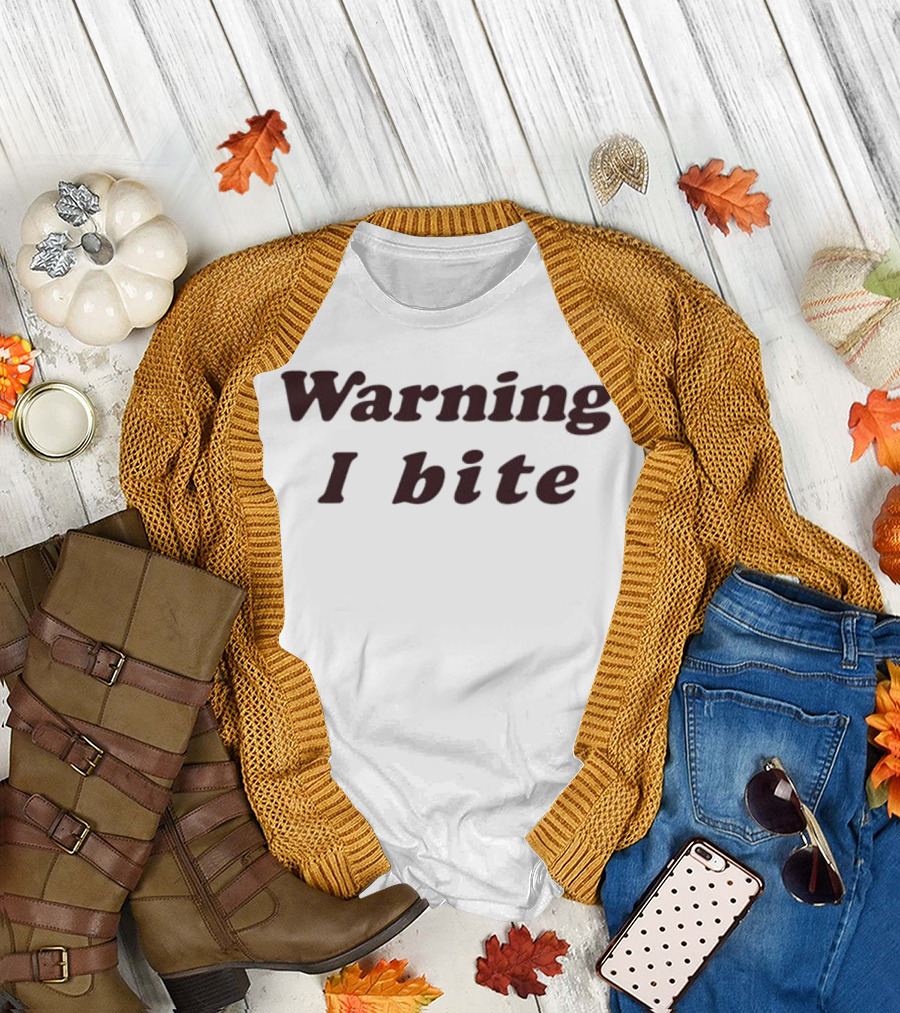 Brooklyn Warning I Bite T-Shirt