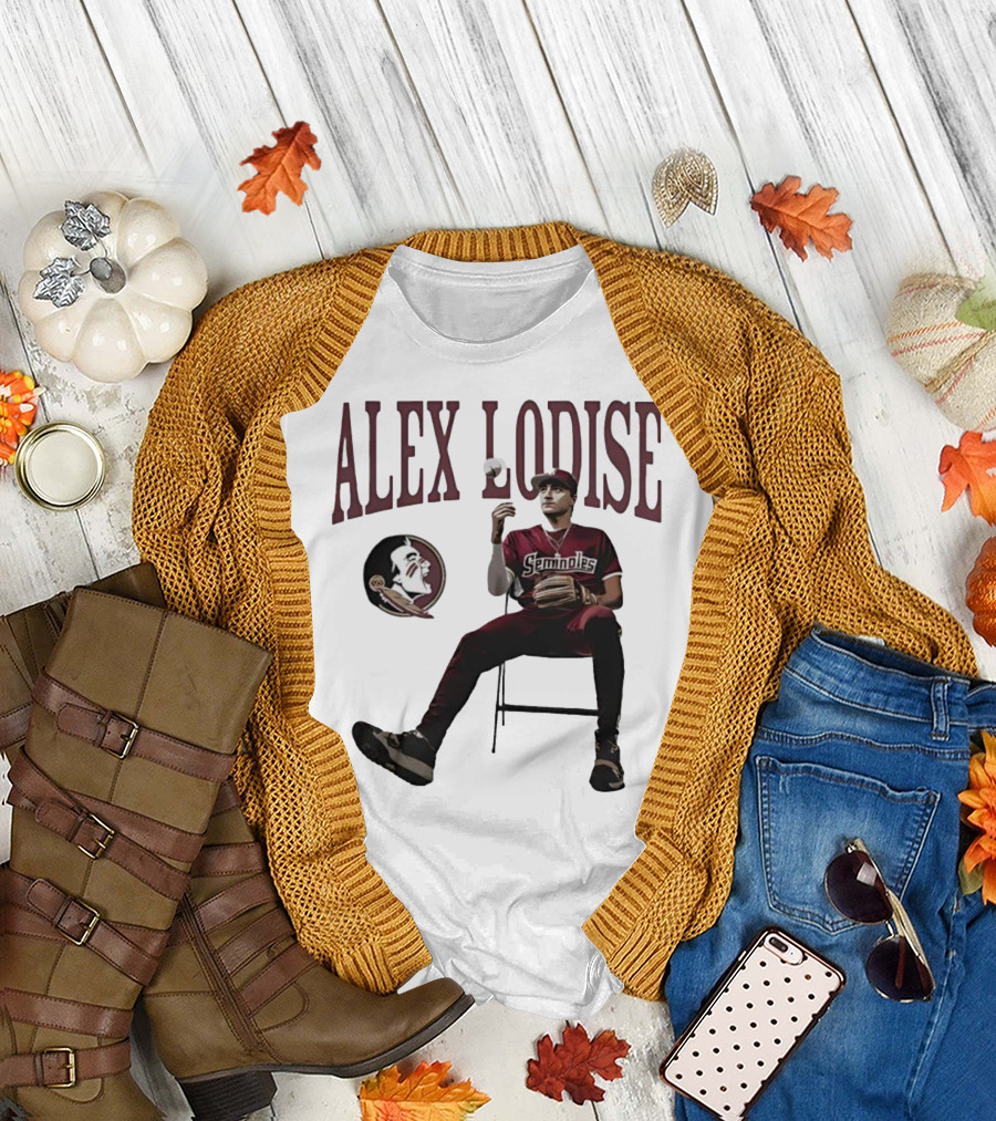 Florida State Seminoles Alex Lodise FSU Baseball Seminoles Icon T-Shirt