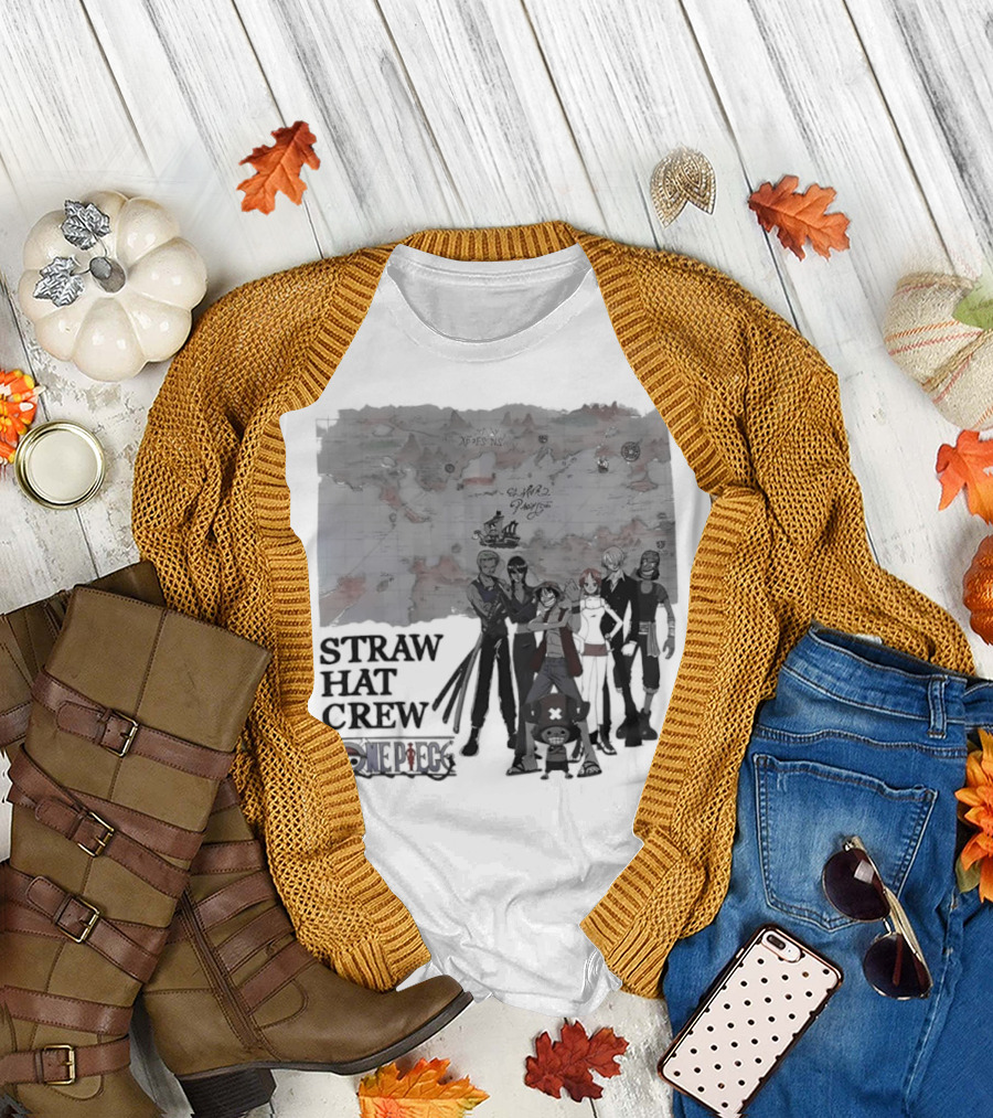 Straw Hat Crew Monkey D Luffy One Piece Series T-Shirt