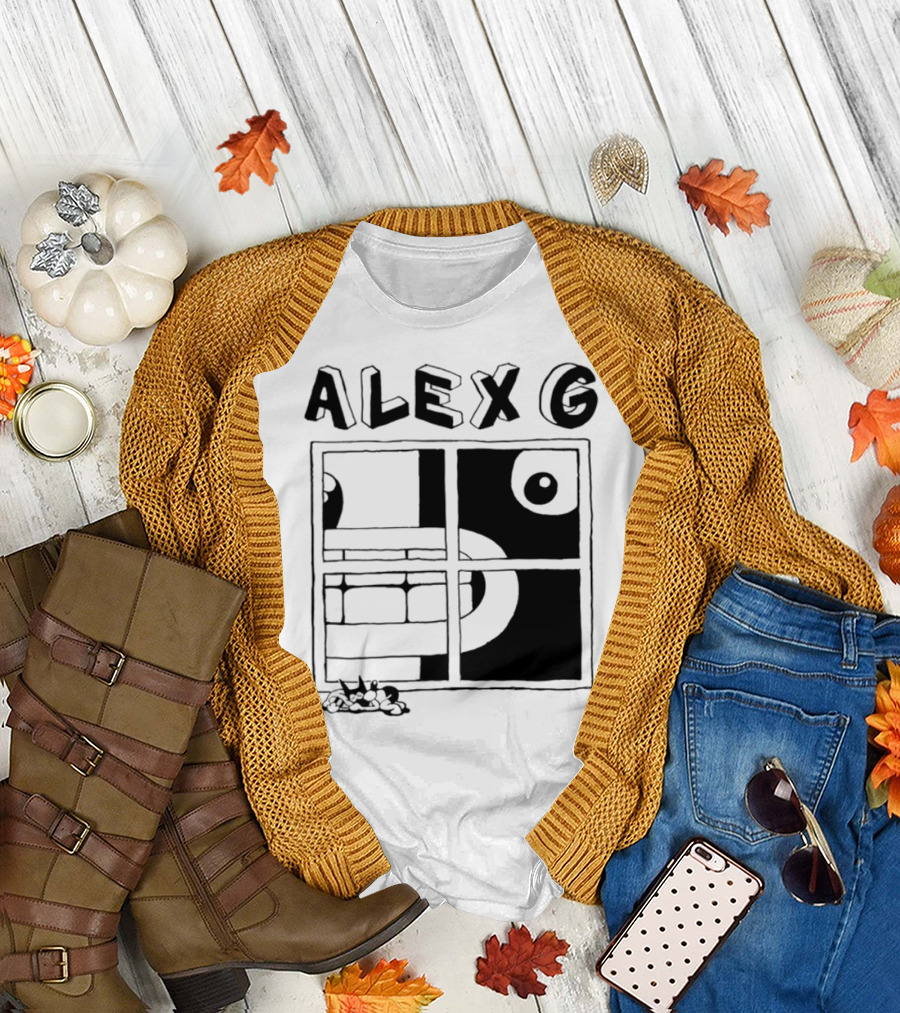 Alex G Concert Tour Music Window Design T-Shirt