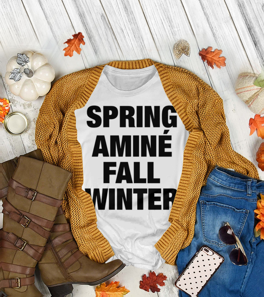 13Mos Spring Amine Fall Winter Sketch Style T-Shirt