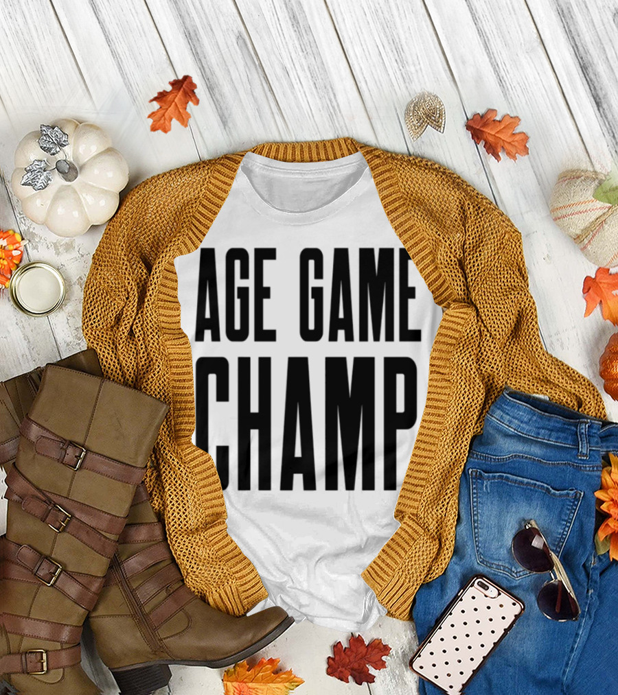 Age Video Game Controller Champ T-Shirt