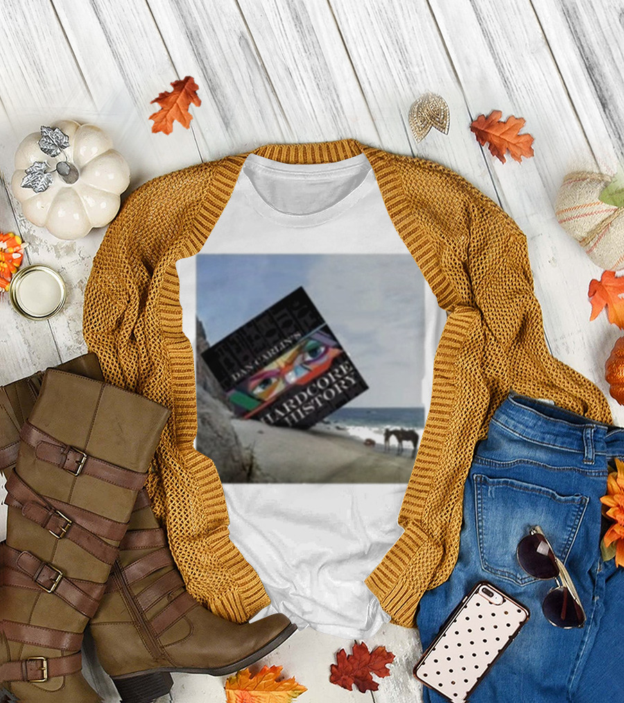 Dan Carlin Hardcore History Podcast Planet of the Apes Beach Scene T-Shirt