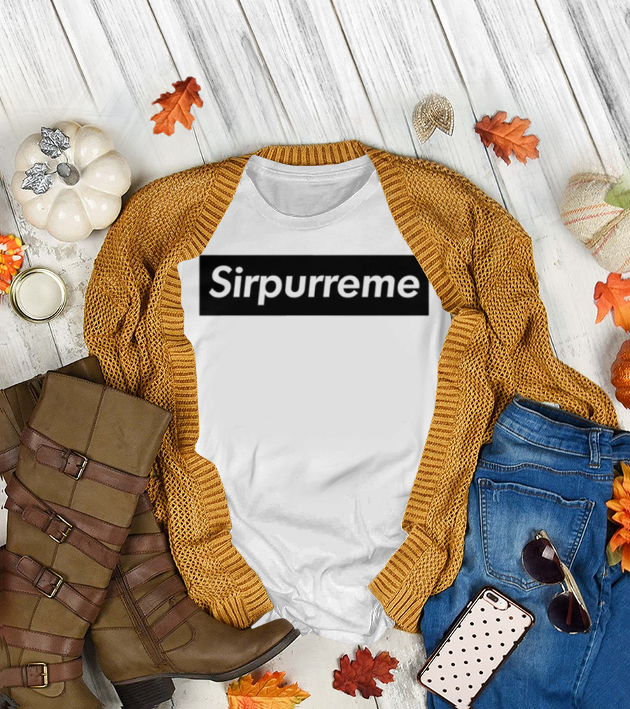 Sir Purr Sirpurreme Icon Sports Crossover T-Shirt