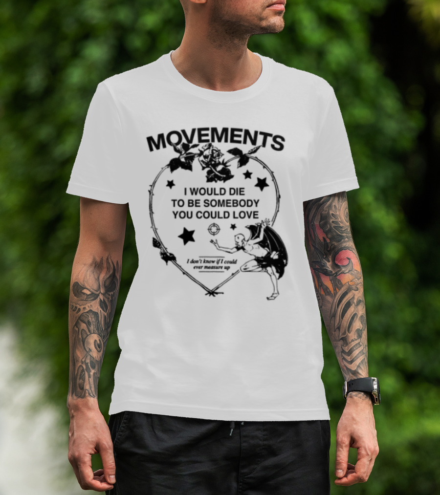 Movements Devil Tightrope Walking On Water Surrounded By Solitude T-Shirt