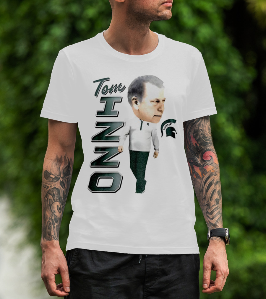 Tom Izzo Michigan State Spartans Coach Big Ten Conference Basketball T-Shirt