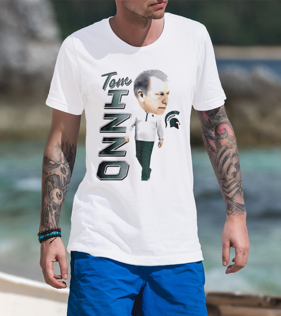 Tom Izzo Michigan State Spartans Coach Big Ten Conference Basketball T-Shirt
