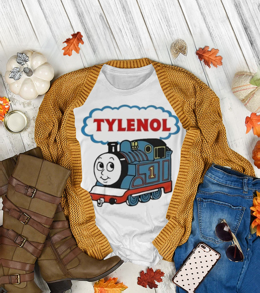 Tylenol Thomas and Friends Train Engine Number One T-Shirt
