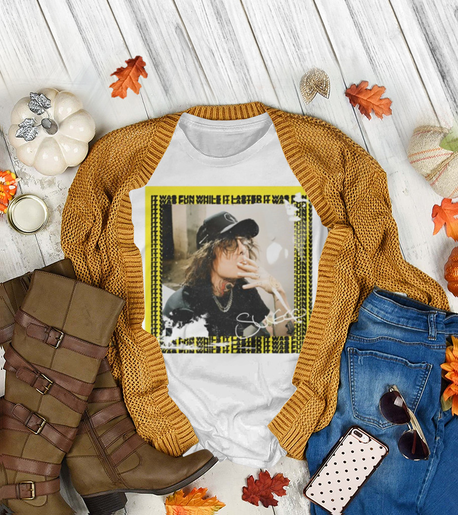 It Was Fun While It Lasted Anniversary Album Sueco T-Shirt