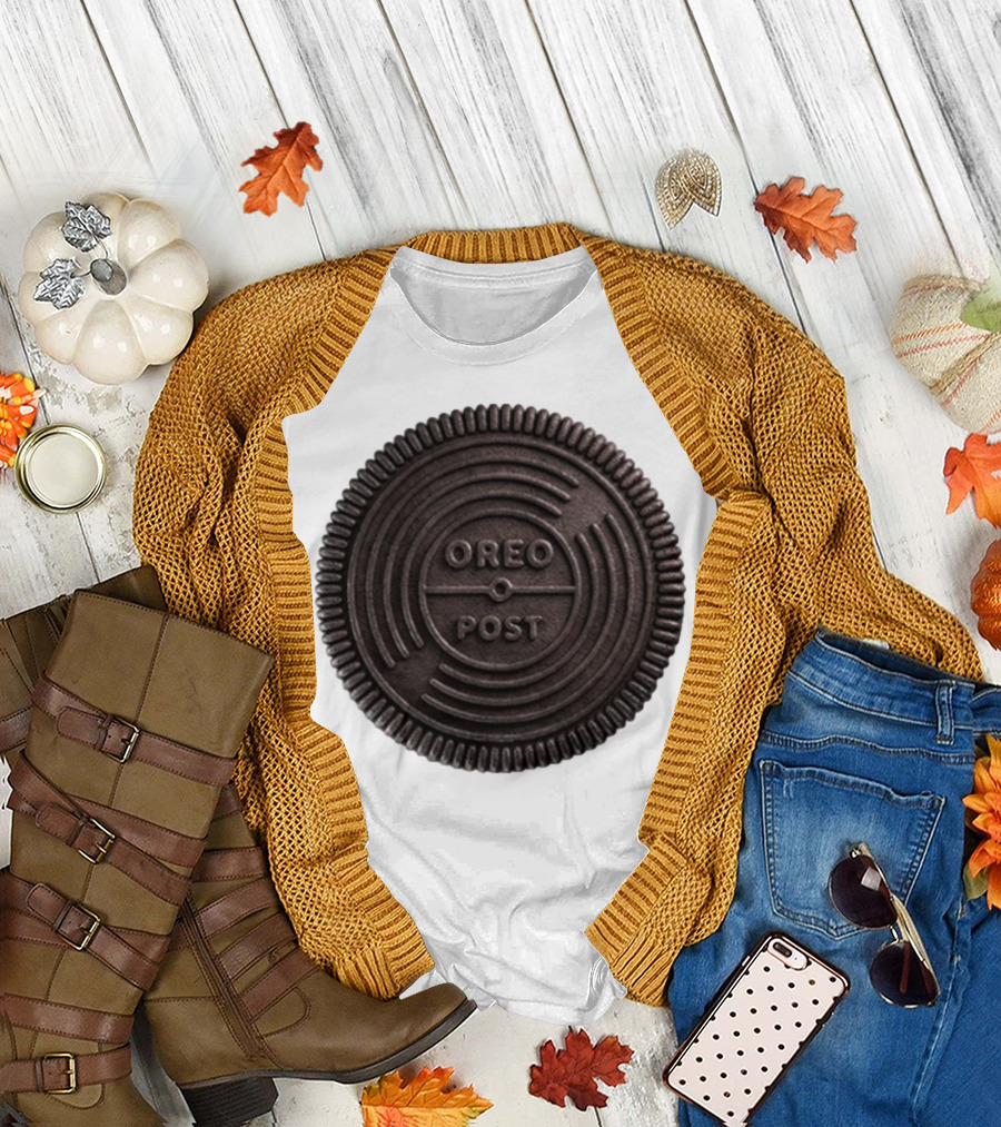 Post Malone Oreo Collaboration Cookie T-Shirt