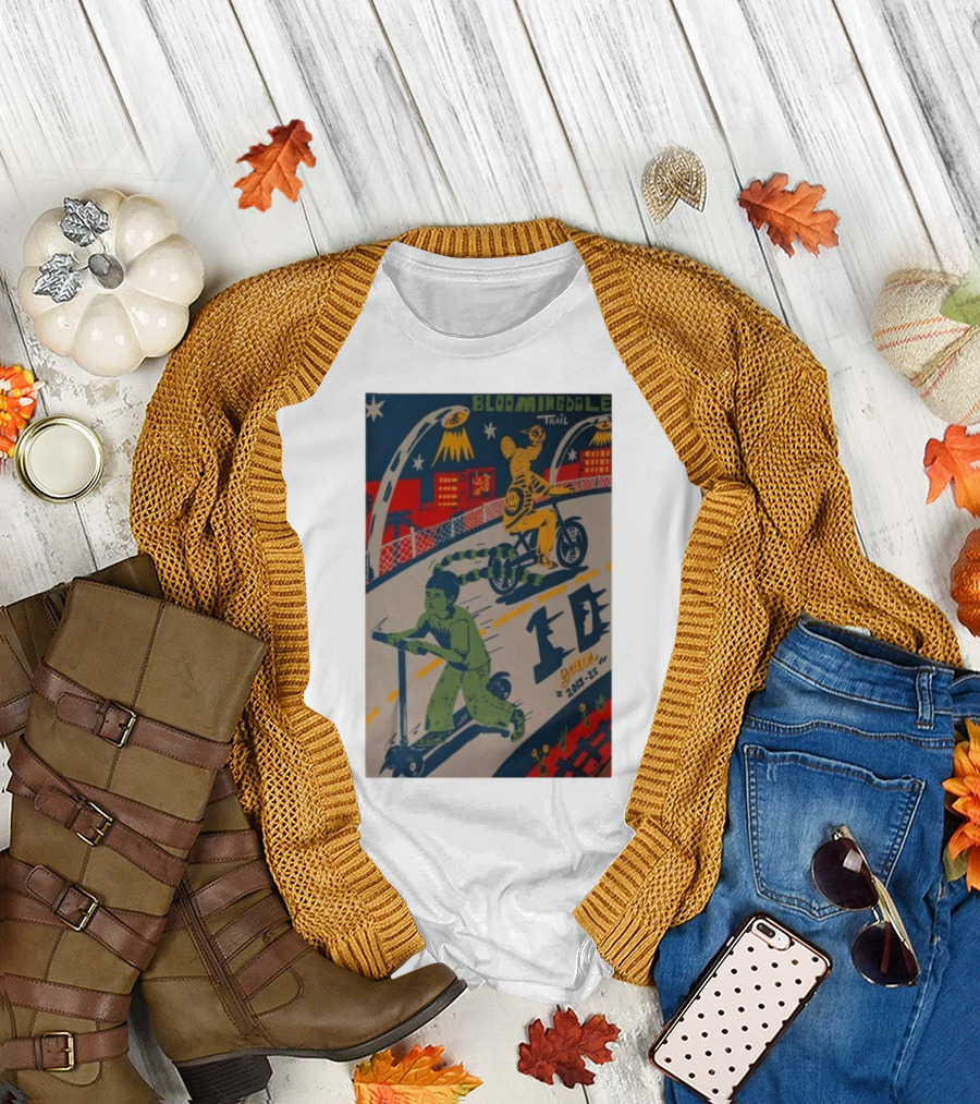 Bloomingdale Trail 10 Years 2015-25 Ramiro Huizar All Star Press Chicago T-Shirt