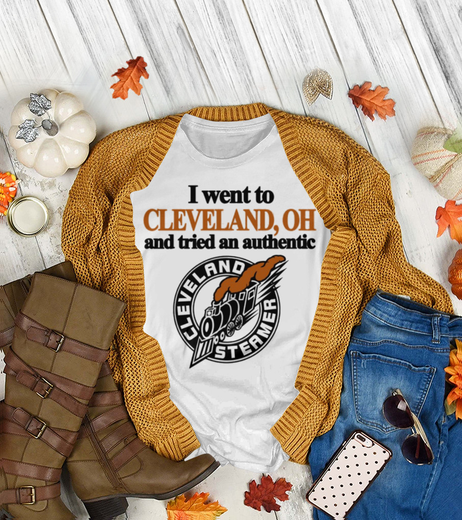 I Went to Cleveland Oh and Tried an Authentic Cleveland Steamer T-Shirt