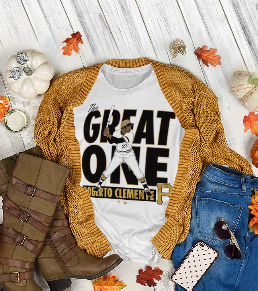 Roberto Clemente Great One Pittsburgh Pirates P T-Shirt