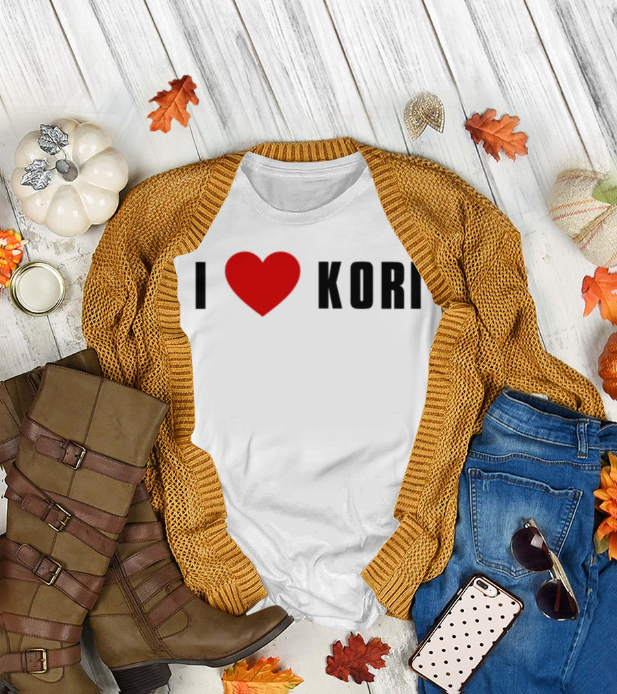 I Love Kori Heart Symbol T-Shirt
